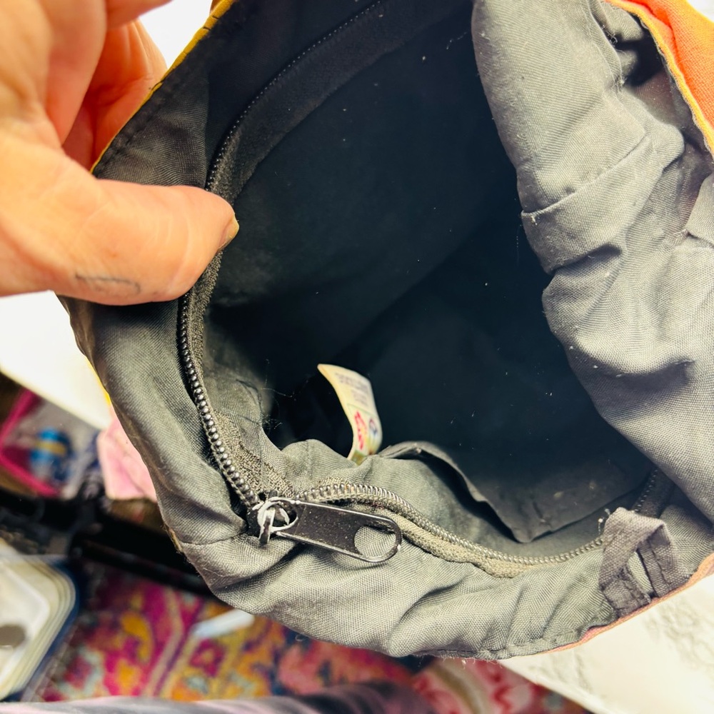 India Boutique Multicolor Patchwork Shoulder Bag - image 5